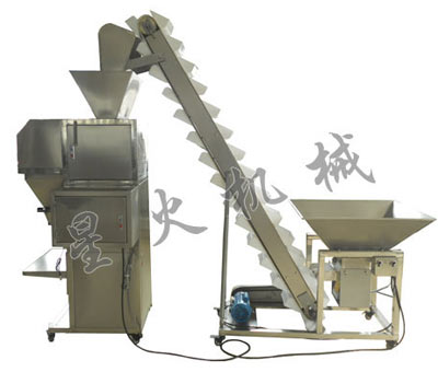 顆粒稱重半自動食品包裝機