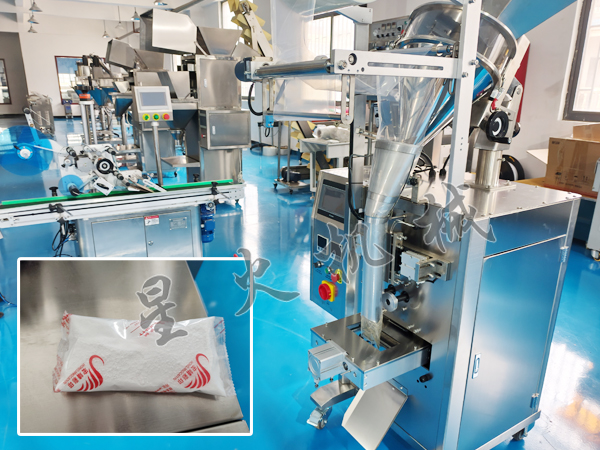 背封式粉劑立式自動包裝機實拍圖