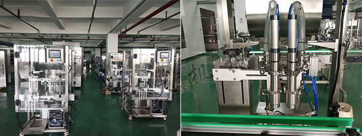 全自動海鮮汁灌裝機，自動海鮮汁灌裝生產線