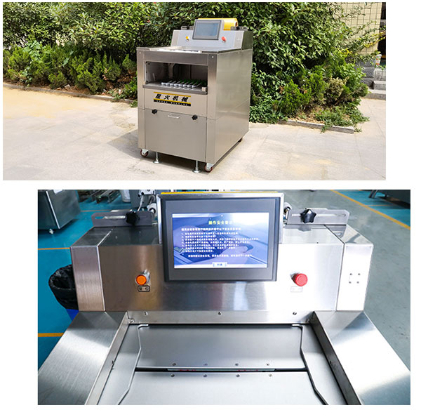 全自動(dòng)生鮮保鮮包裝機(jī)械實(shí)拍圖